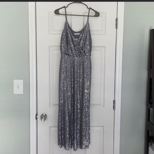 Sequin midi dress